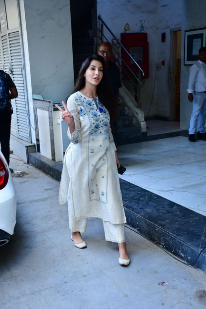 BEAUTIFUL EMBROIDERY WORK COTTON SUIT